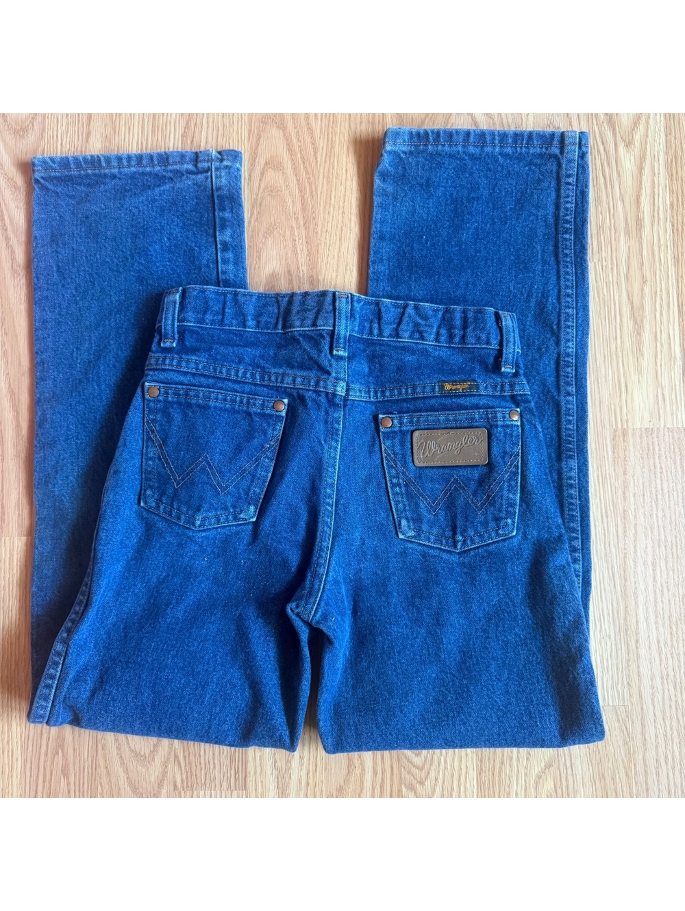 Wrangler Boys Western Blue jeans Size 12 Regular